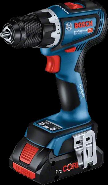 Second image of BOSCH COMBI-KIT 4 18V Tool: GSR 18V-90C + GDX 18V-210C + GBH 18V-24C + GSA 18V-28 + 1 4.0 AH battery (PROCORE) + 2 5.5 AH battery (PROCORE) + GAL 1880CV (L)PROFESSIONAL