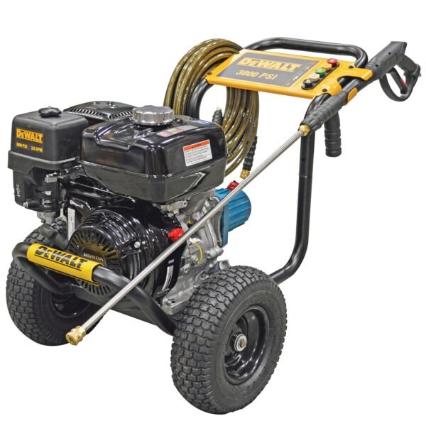 DEWALT DXPW60604 3800 PSI AT 3.5 GPM HONDA WITH CAT TRIPLEX PLUNGER PUMP COLD WATER PROFESSIONAL GAS PRESSURE WASHER?