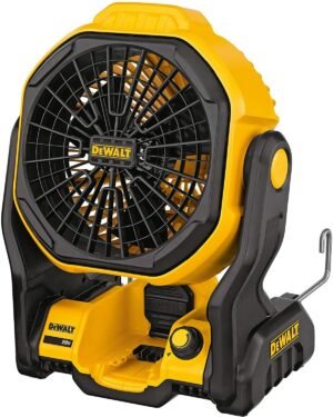 DEWALT 20V MAX CORDLESS FAN FOR JOBSITE, 11-INCH, TOOL ONLY (DCE511B)
