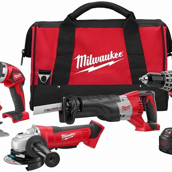 Milwaukee M18 Cordless LITHIUM-ION 6 Tool Combination Kit (2696-26)