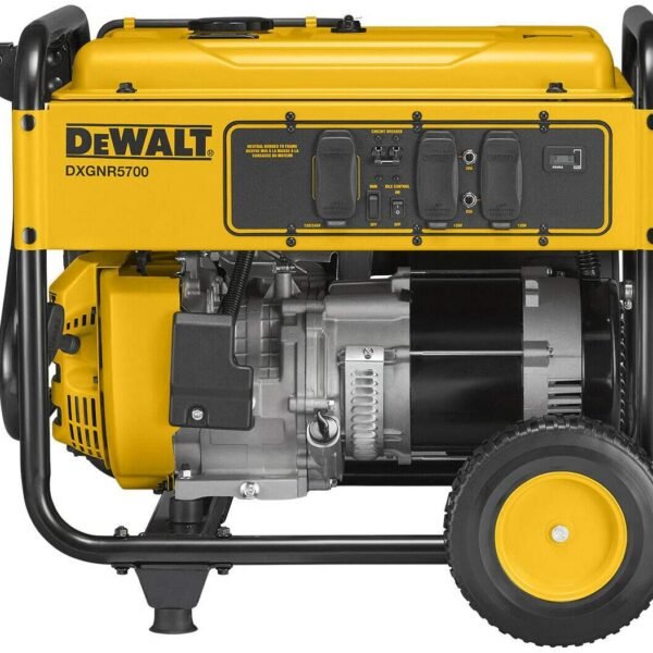 Second image of DEWALT PMC165700.01 DXGNR5700 portable generator, yellow, black