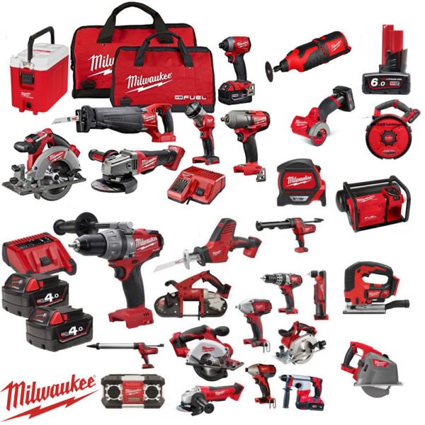 MIIWAUKEE TOOL20-VOLT MAX LITHIUM ION BEST CORDLESS COMBO KIT (30-TOOL)