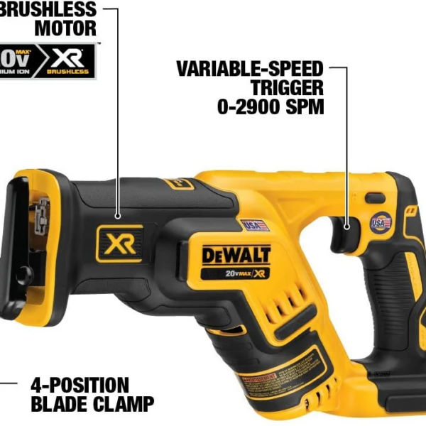 Second image of DEWALT 20V MAX XR BRUSHLESS COMBO KIT, COMPACT 6-TOOL (DCK684D2)